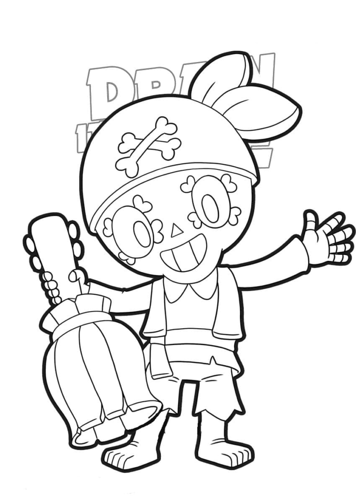 Brawl Stars kolorowanki